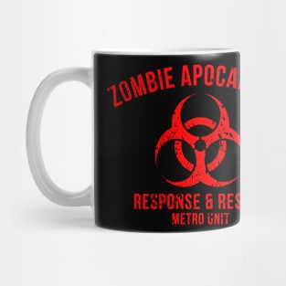 Zombie Apocalypse Response And Rescue Mug